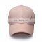 Wholesale Fashion Structured Custom Promotion Metal Logo Cotton Baseball Cap