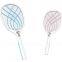 Custom colorful environmental protection led electronic gecko swatter mosquito racket