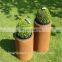 Corten steel decoration product for garden and home