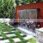 Rusty metal corten steel water fountains for garden