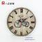 Cheap price Round Creative sublimation MDF wooden wall clock