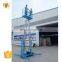 7LSJLII Shandong SevenLift 14m telescopic double mast aluminium manual screw lift ladder work platform