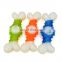 Dog bone toy colorful pet chew toys durable dog bone for medium small dogs