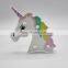 Bedroom Wall Decoration Colorful Unicorn Battery Operated Marquee LED Night Light