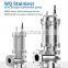 WQ high flow stainless steel electric centrifugal drainage submersible water pump