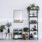 Factory Price large Rectangle Metal Framed Mirror/ Decorative Makeup Wall Hanging Mirror for Bathroom & Entryway etc
