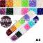 New Top Quality Beauty Fingernails Decoration Nail Art 12 Grid Box Mixed Jewelry Sequins