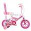 Wholesale Hot Sale Kids Bikes with EVA Wheels/OEM Custom Cheap Baby Bicycle with Backrest /Beautiful Princess Children Cycle