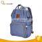 2018 factory baby diaper large space backpack mommy bag