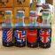 Soda bottle cloth with glasses Flag transparent glass cup 430 ml glass cup department