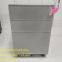 Steel Arch Pull Mobile Pedestal Filing Cabinet in silver color for office space