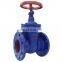 Bundor 10k gate valve HT200 4" metal seal flanged ends PN16 flanged end cast iron stem industry gate valve