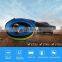 Auto tow rope tow strap with small forged eye hooks each end
