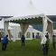 aluminum frame double PVC coated textile colver and sidewalls pagoda tent used for outside events