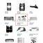 MAICTOP car accessories car side step for tundra 2016-2019 new model good quality pp material half chromed