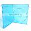 portable slim clear blu ray case single 7mm