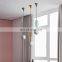 Glass Ball Hanging Light Chandelier Modern Round Living Room Pendant Light House Hanging Lamp