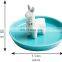 Custom Alpaca Cat Ceramic Ring trinket Jewelry Plate Holder Decor Dish Tray Holder Organizer
