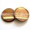 Classic glass jar canister acacia wooden lid,glass candle jars wooden lids