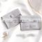 PandaSew 8x6cm gray small gift pouch fashion microfiber jewelry bag with button