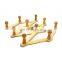 Wood Wall Mounted Towel Bar Rack with  Hooks for Bathroom Kitchen