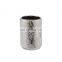 Elegant silver design 6pcs relief hand painted ceramic bathroom accessory sets with soap dispenser toilet brush