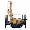 OrangeMech crawler base water well drilling rig machine driven by diesel engine with 300m drilling depth pneumatic DTH