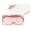 100% 22Momme 19 Momme Mulberry Luxury Silk Comfortable Travel Sleep Weighted Covers Sleeping Eye Mask