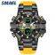 SMAEL 8027 Sport Watches Men  Military Army 50M Waterproof Auto Date Alarm Clock Quartz Wristwatches Digital Light Watch