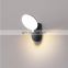 12W Outdoor Wall Light Best Seller Modern Home LED Garden Wall Lighting Hotel Black Wall Lamp
