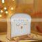 Creative Touch Sensor 3D Toast Night Light with Phone Holder Soft Silicone Cartoon Table Night Lamp for Bedroom Home Decor