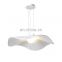 Nordic Creative LED Pendant Light Decor Lotus Leaf Hanging Lights For Living Room Bedroom Dining room White Ceiling Lamp