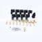 Ceramic Hi Temp Straight 180 degree Spiral Core 8.0mm  Boot Spark Plug Wires Set
