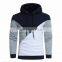 Latest design 2022 two tone color pullover Men's hoodies & sweatshirts