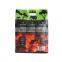 Laminated  3kg bbq charcoal briquettes packaging packing plastic bag of charcoal