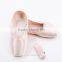Satin Ballet Pointe Shoes, "Moonlight"Pointe Shoes with Wide Width High Box (5221B)