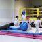 10cm thickness PVC plastic portable inflatable foldable fitness mat gym mat