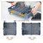 Stainless Steel Dish Drying Rack Adjustable Kitchen Plates Organizer With Drainboard Over Sink Countertop Cutlery Storage Holder