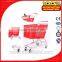 American style shopping cart cover plastic