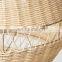Wicker Rattan Lampshade White Rattan Pendant Lamp Shade wicker ceiling light decor manufacturer