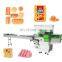 Flat Price Hamburger Rice Cake Burger Small Flow Cookie  Wrap Biscuit Round Bread Pack Machine With Tray