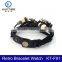 Women's Lady's Fashion Retro Leaf Bracelet Wrist Watch