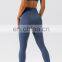 Latest Design Wholesale 2/3 Piece U Back Sports Bra High Waist V Leggings Casual Sweatpants Yoga Fitness Gym Suit Set For Women