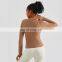 Fitness & Yoga Wear Custom Quik Dry Yoga T Shirt Slim Fit Long Sleeve Pullover Sports Gym Top Women Fitness Workout Clothing