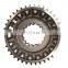 Pièces de roues dentées de la bo?te de vitesses de réduction de la bo?te de vitesses de camion, bo?te secondaire de roues dentées JS150TA-1707030B