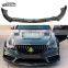 W205 C Class High Quality Carbon Fiber BB Style Front Lip Front Bumper Lip For Mercedes Benz C Class W205 2014-2018
