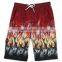 Popular Quick Dry Men's Slim Fit Board shorts with Flames