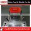 custom household plastic injection laundry basket mould