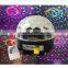 RGB Crystal Magic Rotating Ball Effect LED Crystal Magic Ball Light For KTV Xmas Party Wedding