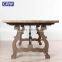 Vintage Furniture 2 Metres 8 Seat Designer Dining Table with Chairs                        
                                                Quality Choice